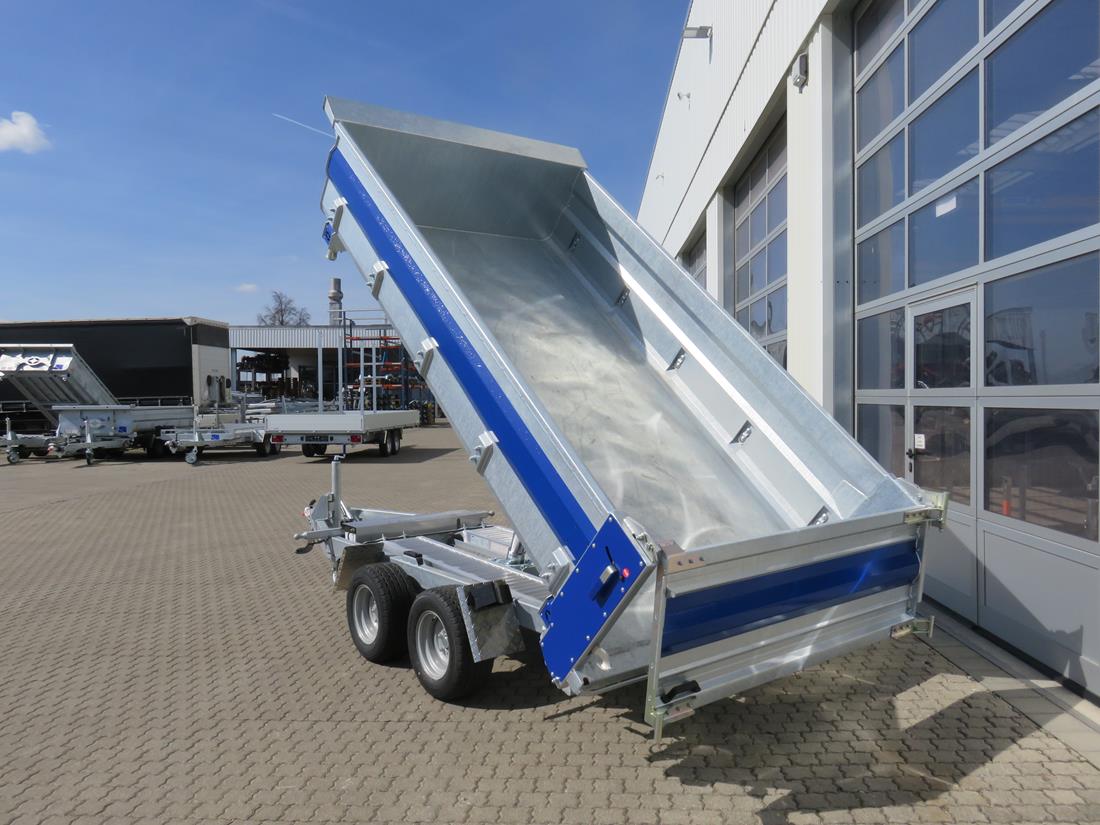 Mulden - Kippanhänger mieten Muldenkipper mieten / Kippanhänger bei Niklaus Baugeräte mieten