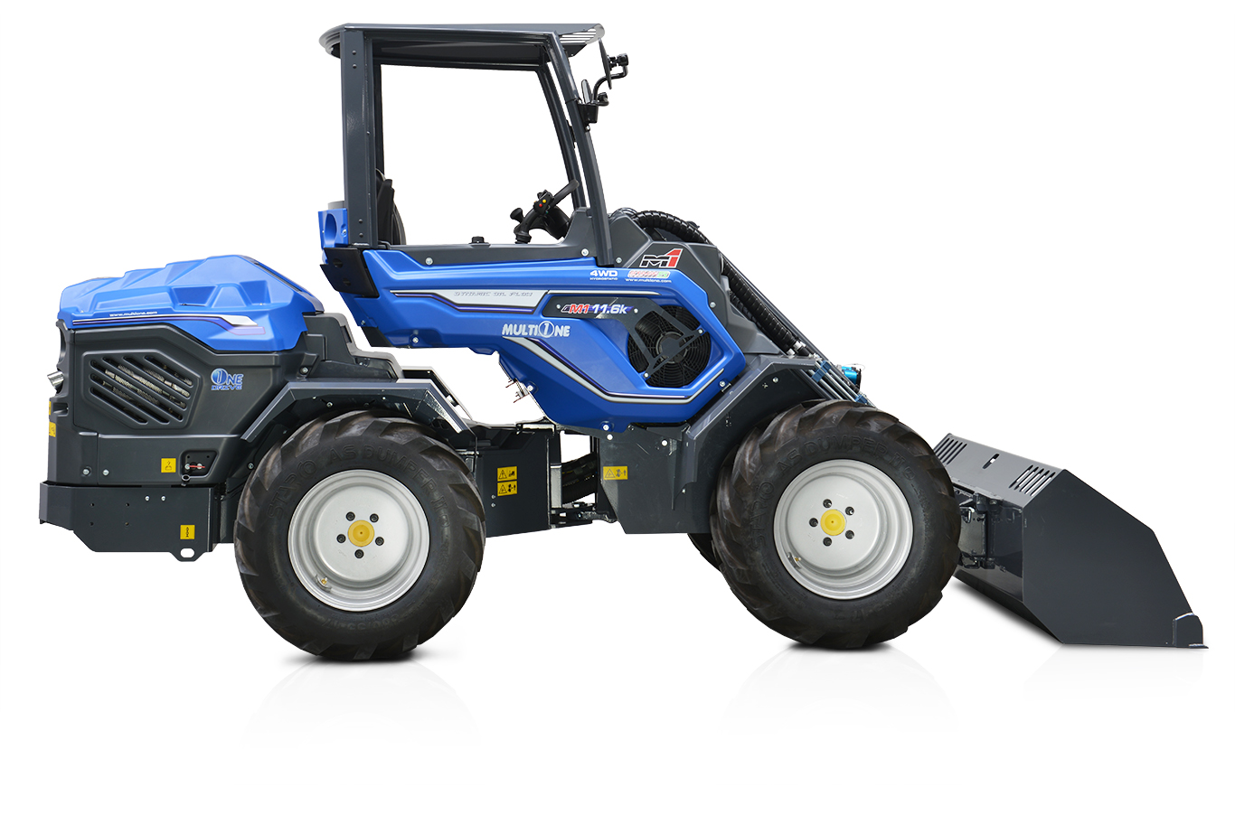 Radlader MultiOne 11.6 K im Einsatz MultiOne 11.6 K Radlader / Radlader bei Niklaus Baugeräte mieten