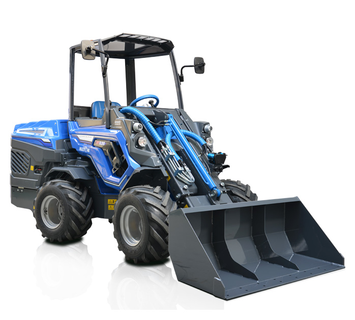 Radlader MultiOne 8.4s K im Einsatz MultiOne 8.4s K Radlader / Radlader bei Niklaus Baugeräte mieten