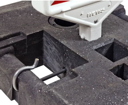 Fußplatte MB-TL 92 mieten Bakenfuß MB-TL 92 mieten / Bakenfuß MB-TL 92 bei Niklaus Baugeräte mieten