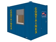 Containex Bürpcontainer 10' containex_buerocontainer10_niklaus-baugeraete