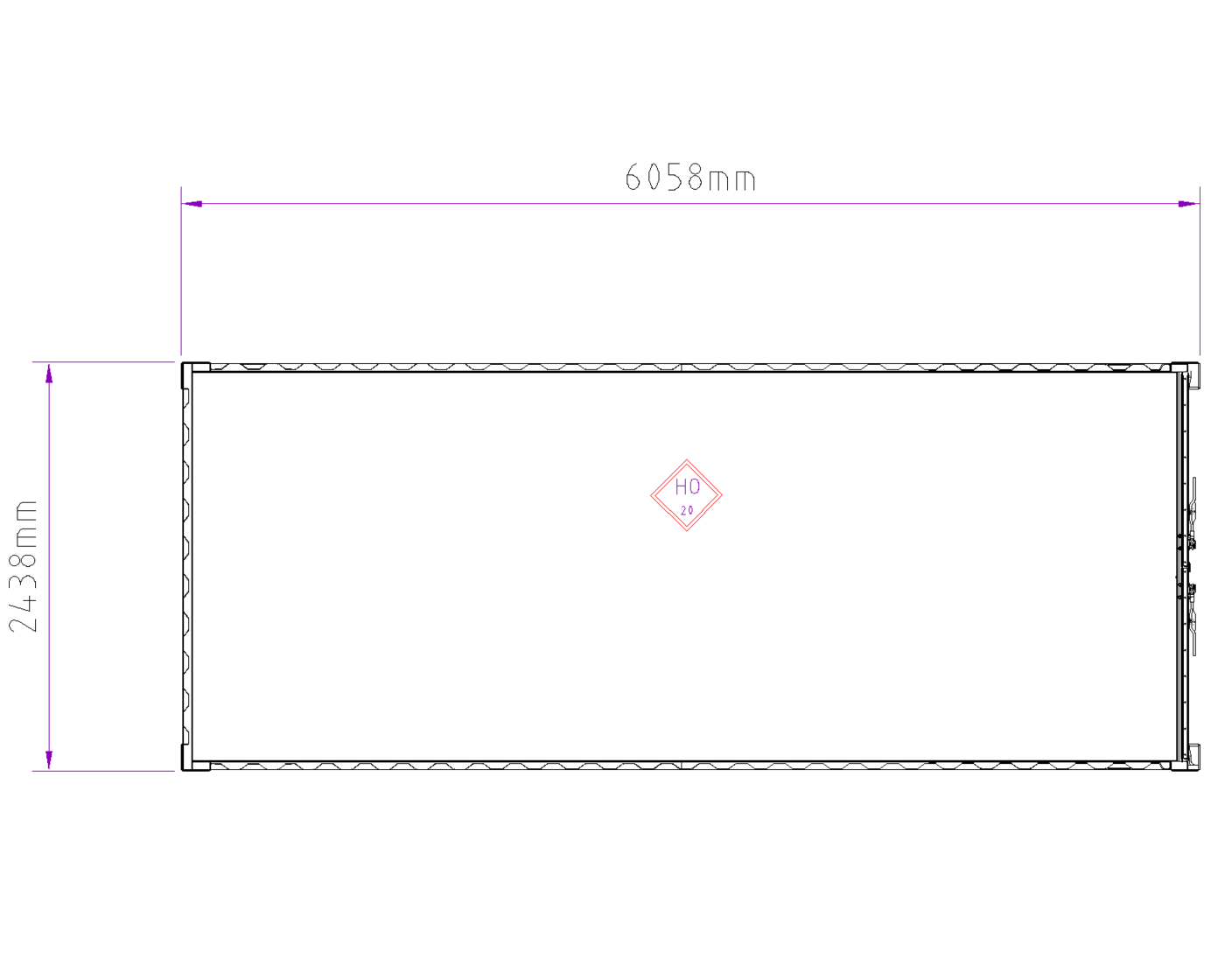 Containex Lagercontainer 20' containex_lagercontainer_20_niklaus-baugeraete