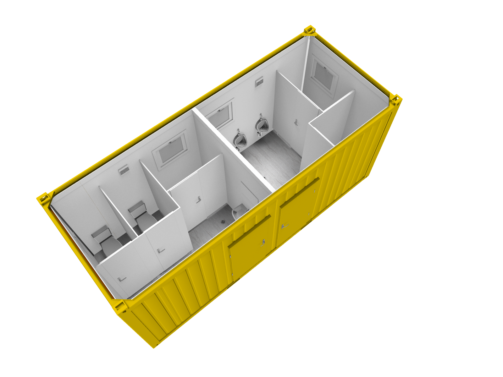 Sanitärcontainer 20' containex_sanitaercontainer_20_niklaus-baugeraete