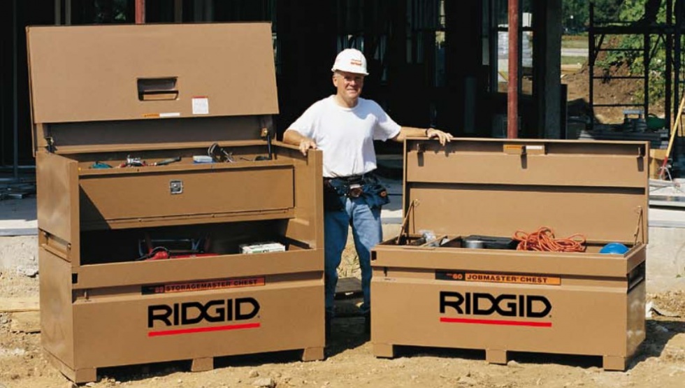 Lagersyteme für den Bau von RIDGID bei Niklaus Baugeräte