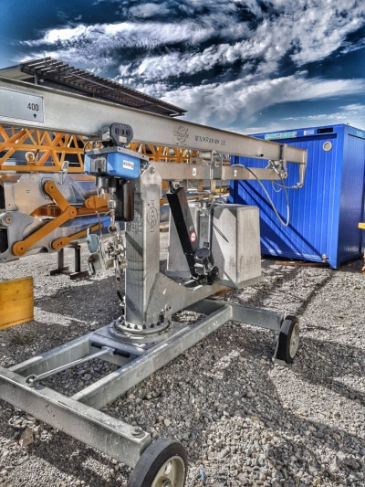 Böcker Minikran MK 300 bei Niklaus Baugeräte mieten Minikran MK 300 von Böcker bei Niklaus Baugeräte mieten