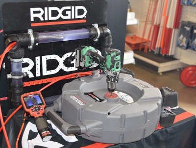 RIDGID Diagnose Gerät mit Handkamera