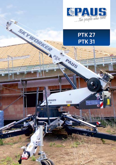 Skyworker PTK 31 von Paus Prospekt Cover