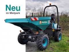 neue Rad-Dumper im Mietpark