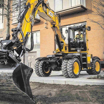 JCB Hydradig 110W Mobilbagger