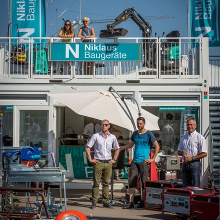 Niklaus Baugeräte auf der Südwest-Messe 2017