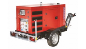 Stromerzeuger Endress ESE 65 auf Trailer / Stromgenerator Endress ESE 65 auf Trailer