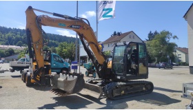 Minibagger SANY SY 80U mit Powertilt