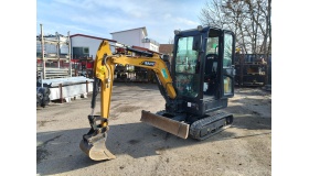Minibagger Sany SY 18C seitlich