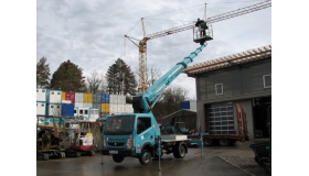 LKW-Arbeitsbühne Ruthmann TB 220 mieten / LKW-Arbeitsbühne Niklaus Baugeräte mieten