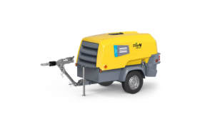 Kompressor Atlas Copco XAS 48 / Kompressor Atlas Copco XAS 48 bei Niklaus Baugeräte mieten