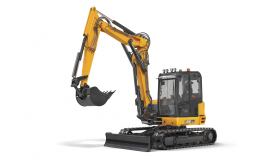 JCB 86 C TAB Kompaktbagger / Minibagger mit Verstellausleger bei Niklaus Baugeräte mieten